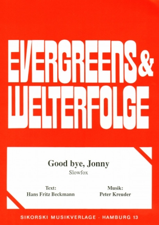 Good bye Jonny Einzelausgabe