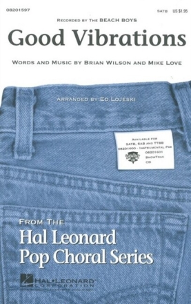 Good Vibrations for mixed chorus and piano score