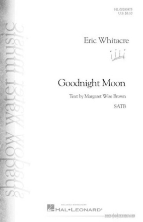 Goodnight Moon for mixed chorus and piano score