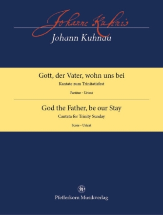 Gott der Vater wohn uns bei f�r gem Chor und Orchester Partitur