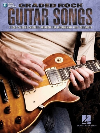 Graded Rock Guitar Songs (+CD) for guitar/tab