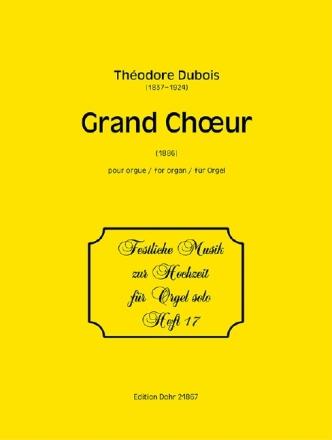 Grand choeur pour orgue
