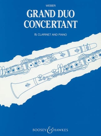 Grand Duo concertant for clarinet and piano