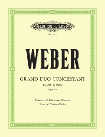 Grand Duo concertant op.48 f�r Klavier und Klarinette (Violine)