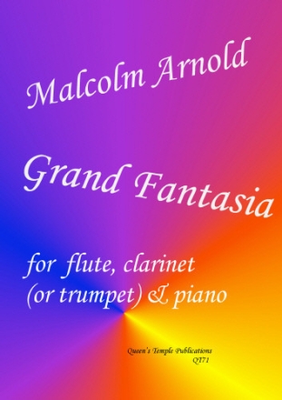 Grand Fantasia for flute, clarinet (trumpet) and piano Partitur und Stimmen