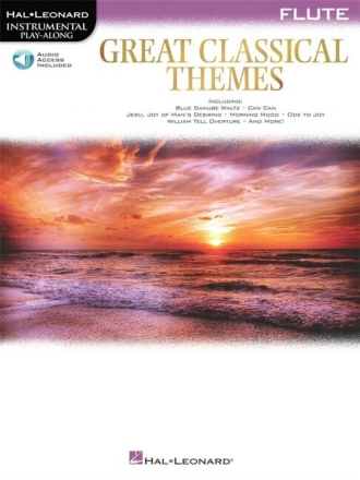 Great classical Themes (+Online Audio) for flute Instrumental Play-Along
