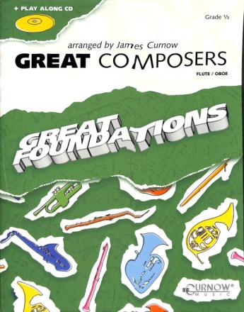 Great Composers (+CD) for flute or oboe