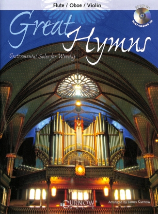 Great Hymns (+CD) for flute (or oboe or violin) Instrumental solos for worship