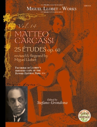 Guitar Works vol.14 - Matteo Carcassi 25 �tudes op.60 for guitar