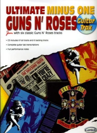 Guns n' Roses: Ultimate Minus One Guitar Trax (+cd) Jam with 6 Classic Tracks