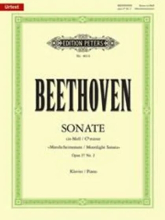 Haftnotizblock Beethoven Mondscheinsonate 50 Seiten 10 x 7,5 cm