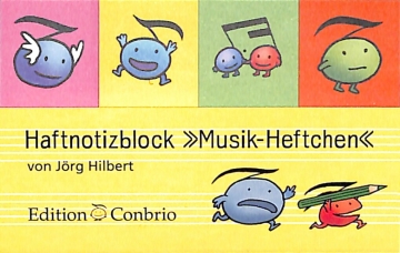 Haftnotizblock Musik-Heftchen  