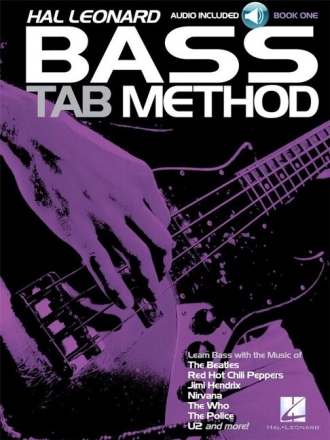 Hal Leonard Bass Tab Method vol.1: for bass guitar in tablature
