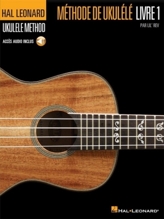 Hal Leonard M�thode de Ukul�l� Livre 1 (Online Audio) for ukulele (fr)