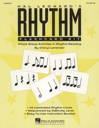Hal Leonard's Rhythm Flashcard Kit Rhythmuskarten