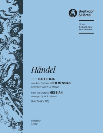 Halleluja aus Der Messias f�r Chor und Orchester Partitur