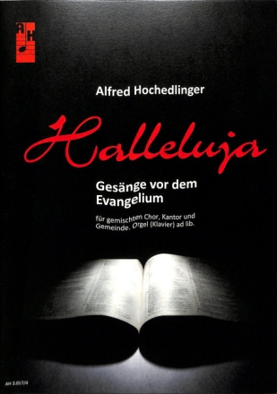 Halleluja f�r gem Chor, Kantor und Gemeinde (Org ad lib.) Partitur