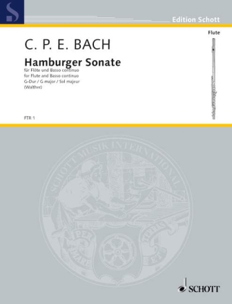 Hamburger Sonate G-Dur f�r Fl�te und Klavier