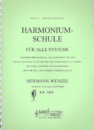 Harmoniumschule f�r alle Systeme