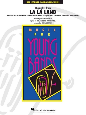 Highlights from La La Land (Medley) for concert band score and parts