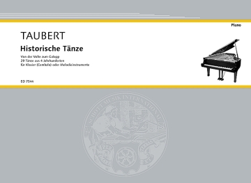 Historische T�nze f�r Tasten-Instrument oder Melodie-Instrumente