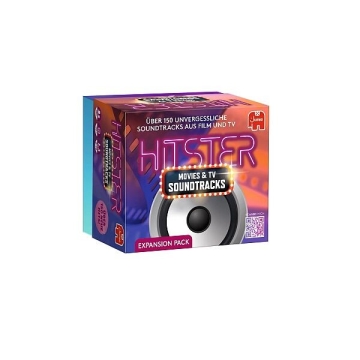 Hitster - Soundtracks (Erweiterung)  Musikspiel (154 Karten mit Hit-Soundtracks aus Filmen und TV-Serien)