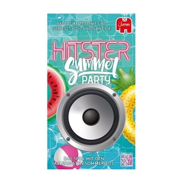 Hitster - Summer Party  Musikspiel (300 music cards, 37 hitster tokens, free Hitster app)