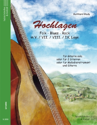 Hochlagen f�r 1-2 Gitarren (Melodieinstrument und Gitarre) Spielpartitur