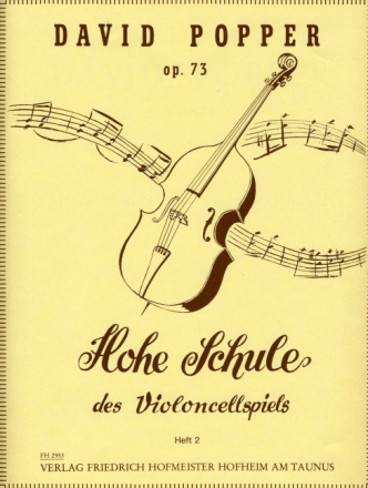 Hohe Schule des Violoncellspiels op.73 Band 2 f�r Violoncello