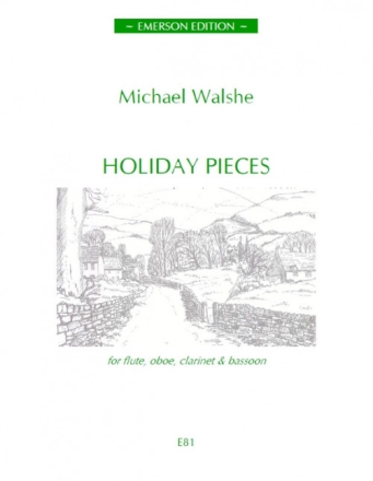 HOLIDAY PIECES FOR FLUTE, OBOE, clarinet and bassoon SCORE+PARTS