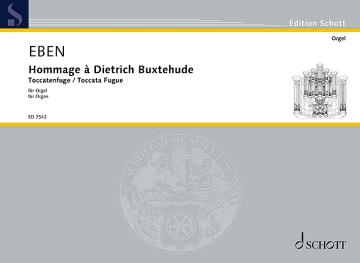 Hommage � Dietrich Buxtehude f�r Orgel