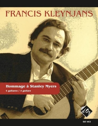Hommage � Stanley Myers op.187a for 4 guitars score and parts