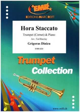 Hora staccato f�r Trompete (Kornett) und Klavier