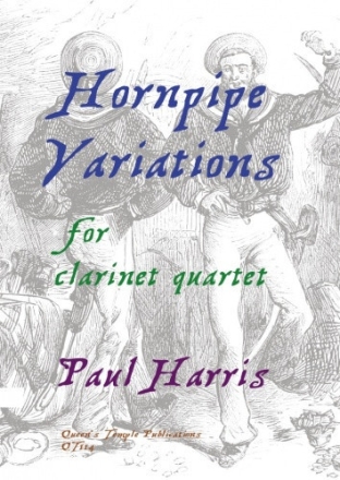Hornpipe Variations for 4 clarinets score and parts