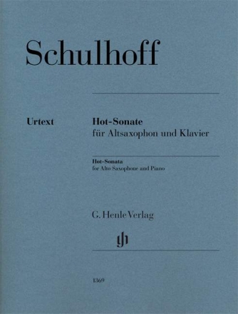 Hot-Sonate f�r Altsaxophon und Klavier