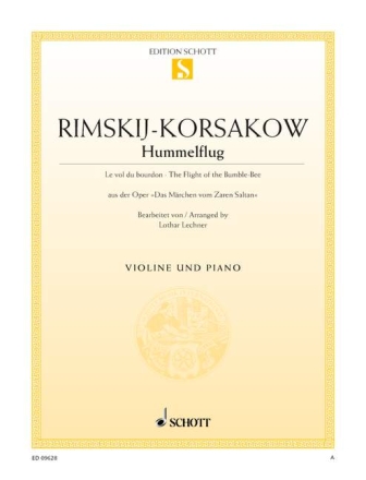 Hummelflug f�r Violine und Klavier