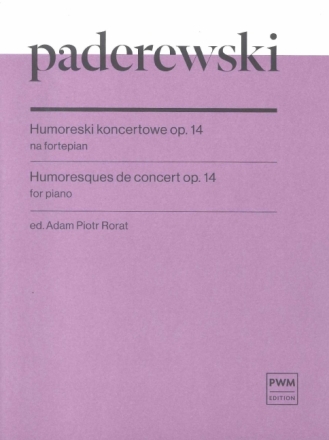 Humoresques de concert op.14 for piano