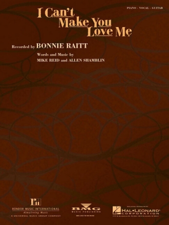 I can't make you love me - piano / vocal / guitar Einzelausgabe