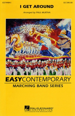 I Get Around for marching band full score
