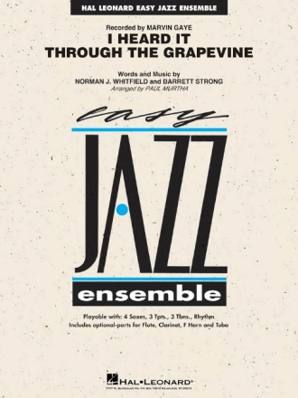 I Heard It Through the Grapevine jazz ensemble PARTITUR + STIMMEN