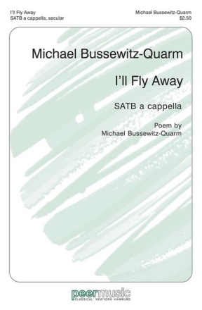 I'll fly away for mixed chorus a cappella score