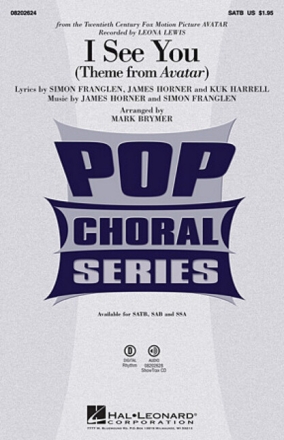 I see You for female chorus and piano score