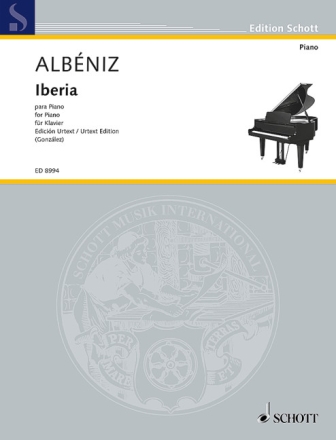 Iberia f�r Klavier Urtext Ausgabe