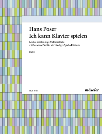 Ich kann Klavier spielen Band 1 f�r Klavier
