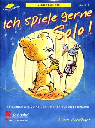 Ich spiele gerne Solo (+CD) f�r Altblockfl�te