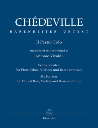 Il pastor fido op.13 f�r Fl�te (Oboe/Violine) und Bc Spielpartitur und Stimmen