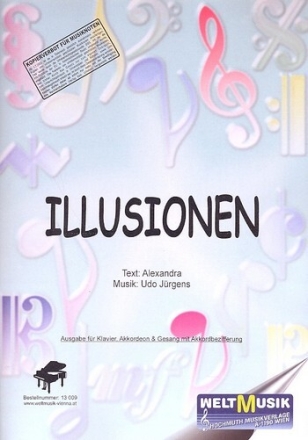 Illusionen f�r Klavier, Gesang, Gitarre Einzelausgabe