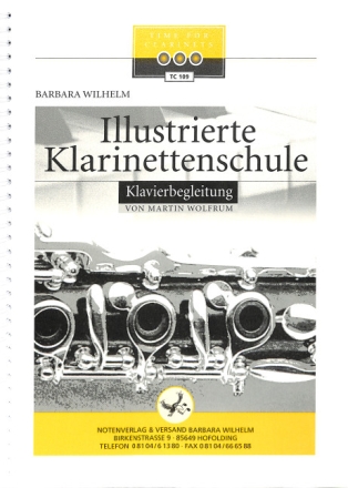 Illustrierte Klarinettenschule Band 1 Klavierbegleitung