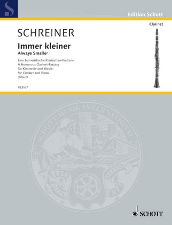 Immer kleiner f�r Klarinette und Klavier