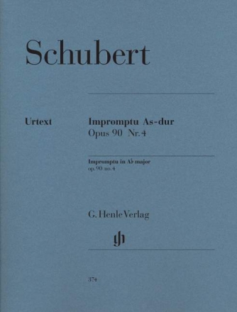 Impromptu As-Dur op.90,4 f�r Klavier